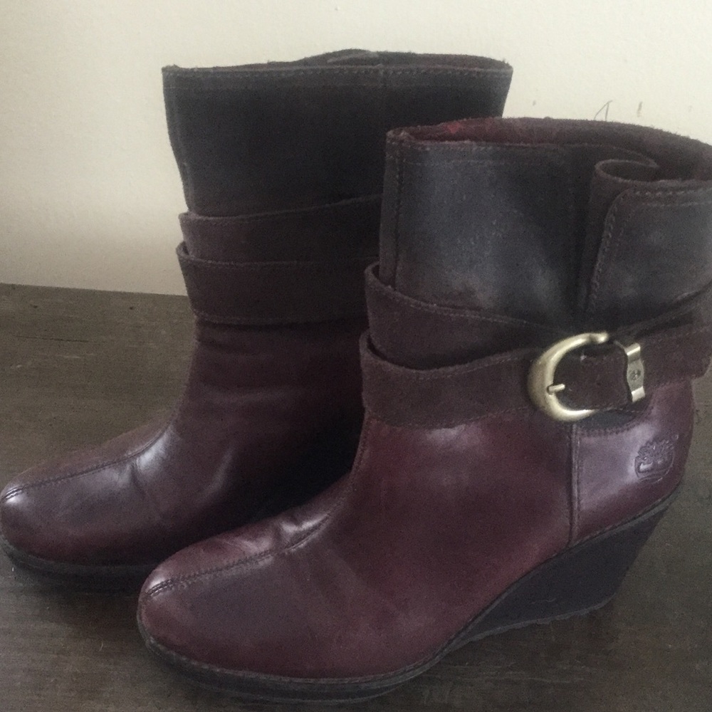 Timberland Earthkeeper Wedge leather Boots